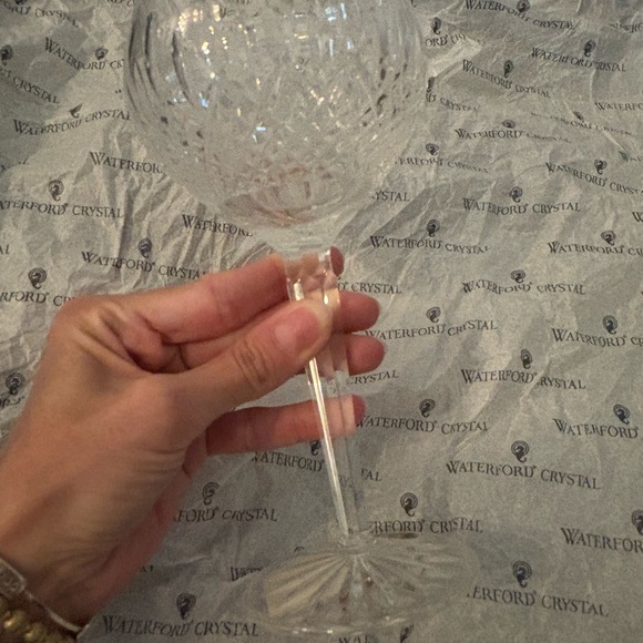 Four NWT Waterford Crystal Clarendon Goblets - Picture 1 of 12